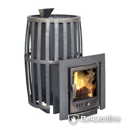 Банная печь Березка Витязь 18 (сетчатый кожух) PRO в Бронницах